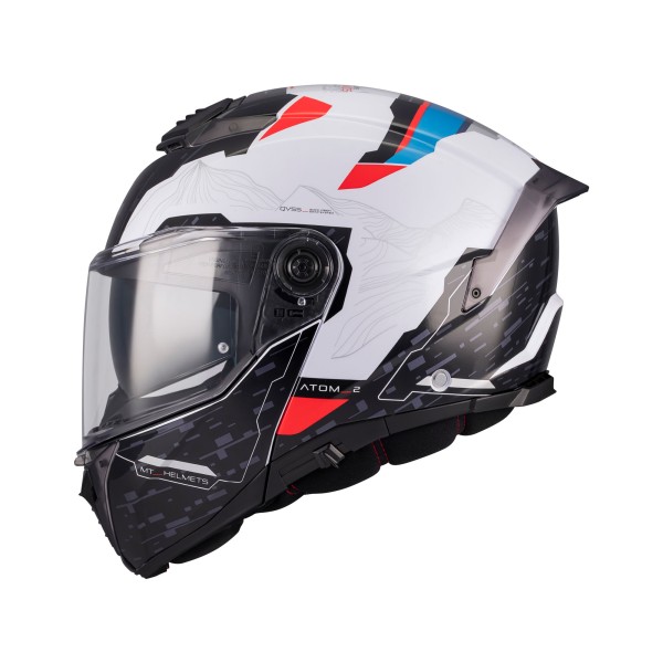 MT Mt atom 2 sv highlands a7 gloss white red blue 